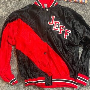 Ladies vintage Russell USA Jefferson high school Lafayette indiana M jacket